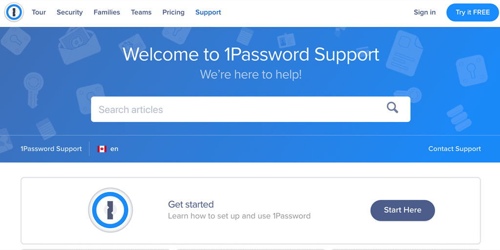 1password business support